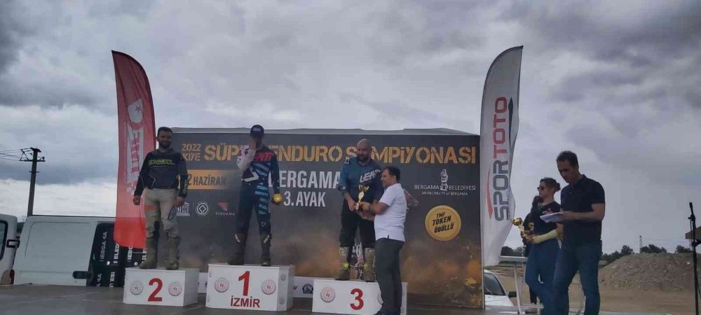 Süper Enduro Şampiyonası 3. Ayak Yarışları’ndan Bilecik’e 2 kupa