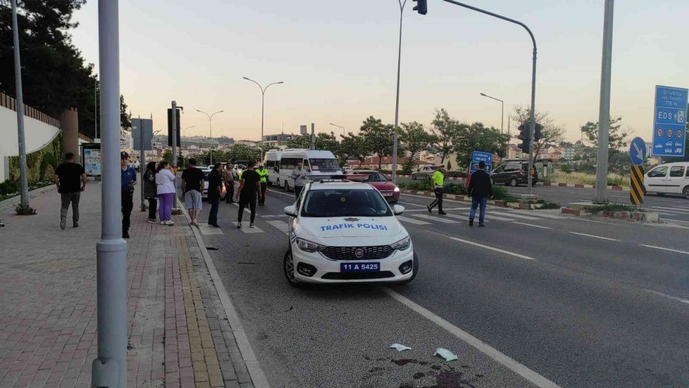 Otomobilin çarpıp kaçtığı bisiklet sürücü ağır yaralandı