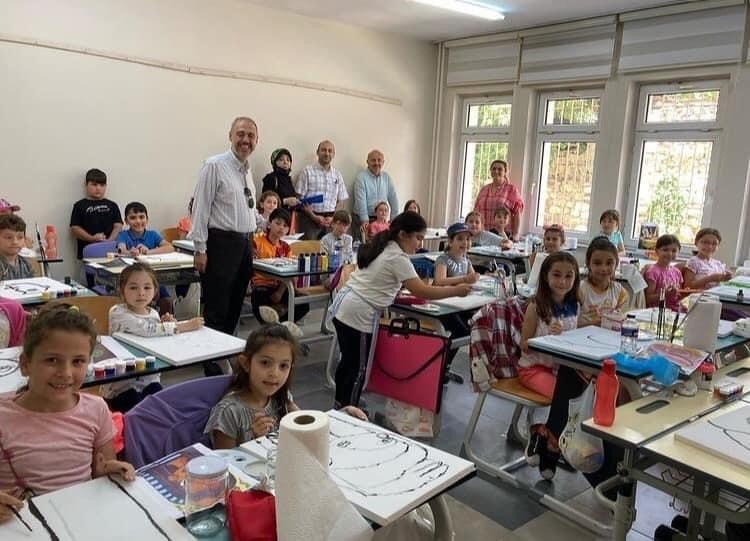 Öğrenciler yaz kurslarına yoğun ilgi gösterdi