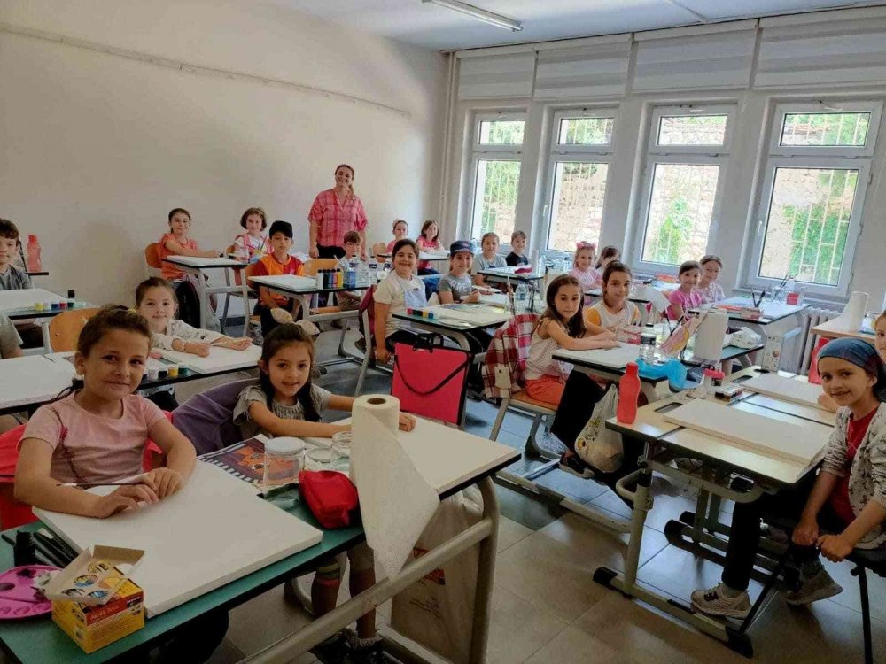 Öğrenciler yaz kurslarına yoğun ilgi gösterdi