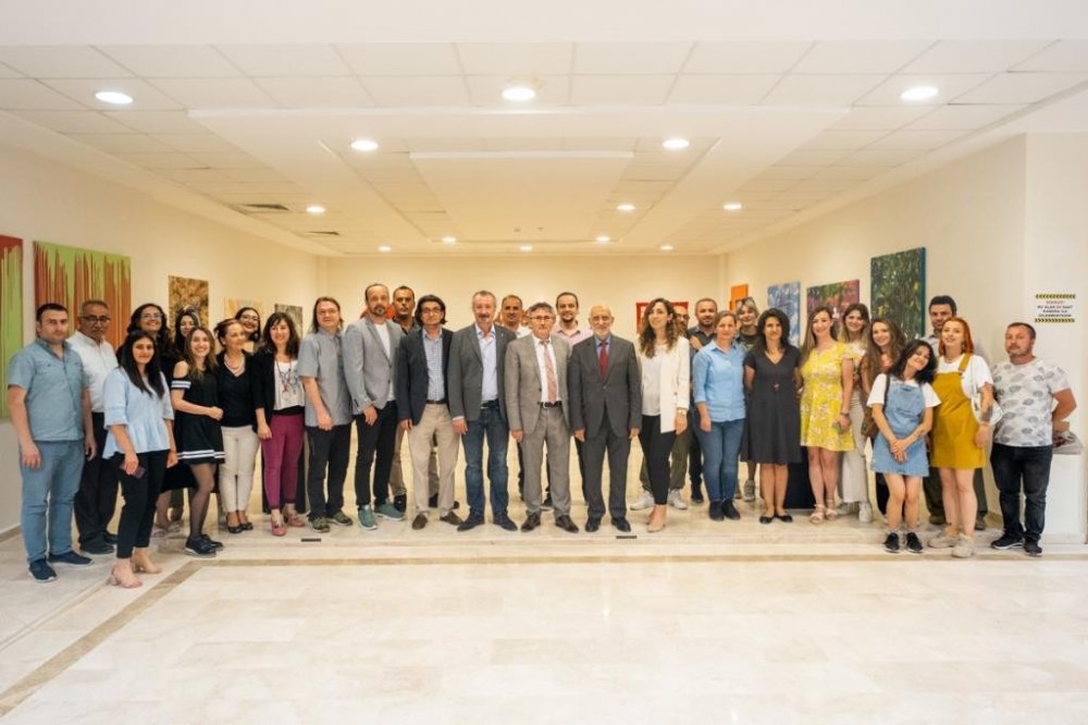 GSTF yıl sonu öğrenci sergisi açıldı