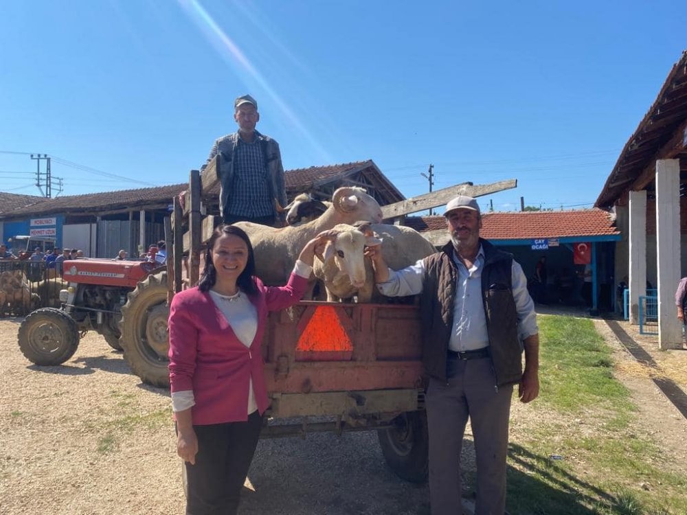 Başkan Tekin, kurban pazarında arabuluculuk yaptı