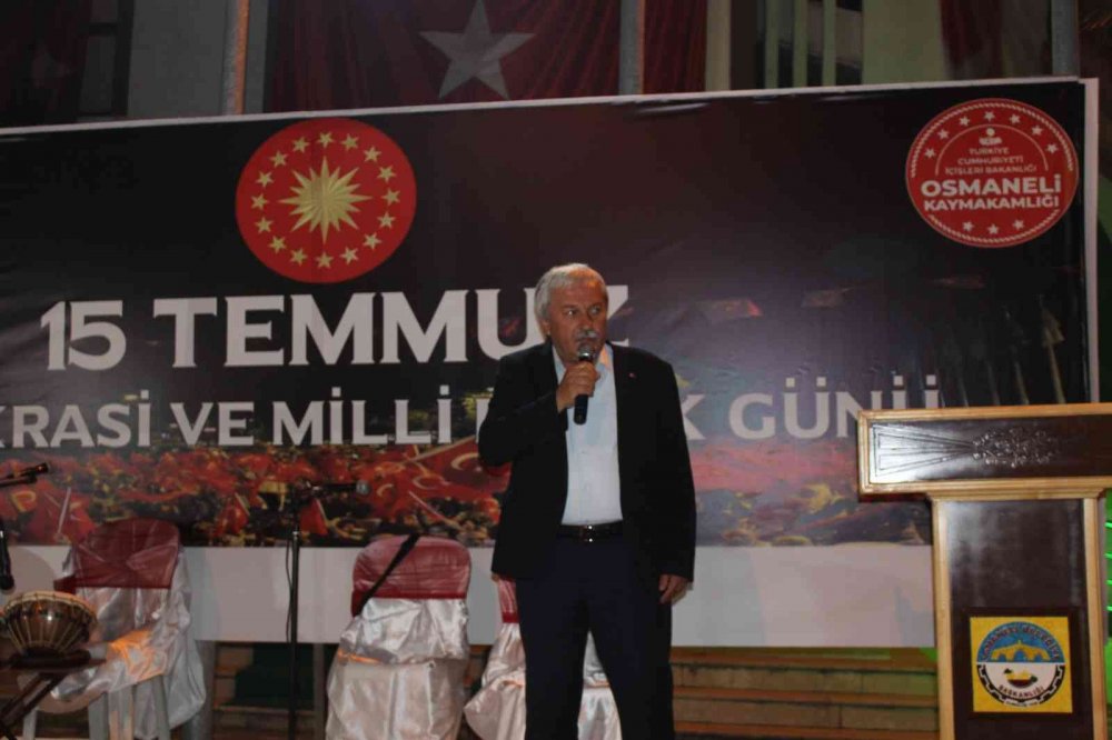 Osmaneli 15 Temmuz’da tek yürek oldu