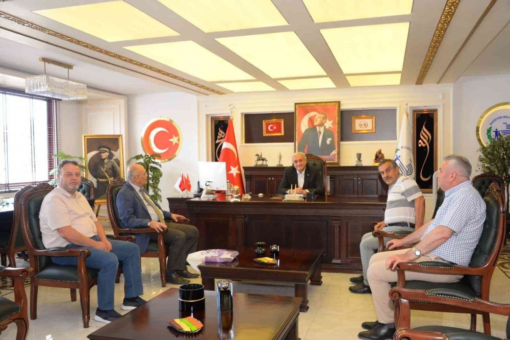 Açıkgöz’den Başkan Bakkalcıoğlu’na ziyaret