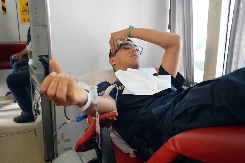 Jandarma ekipleri kan verdi