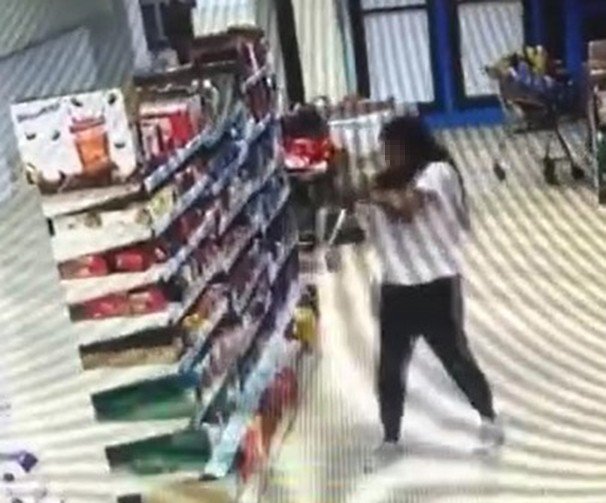 Sıvı yağ hırsızları güvenlik kameralarına yakalandı