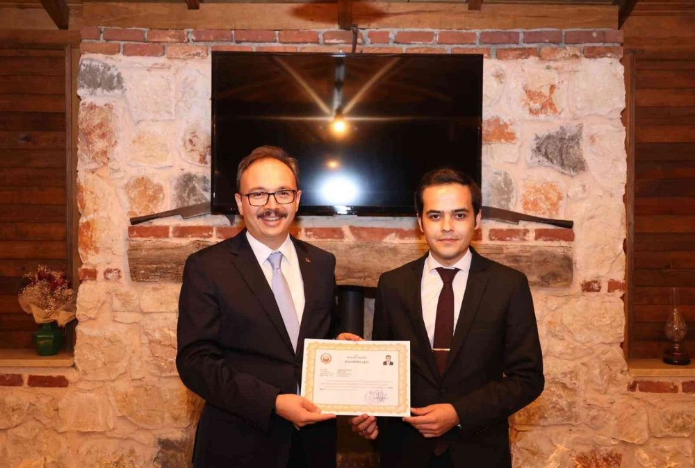 Atamaları yapılan kaymakamlar için veda buluşması yapıldı