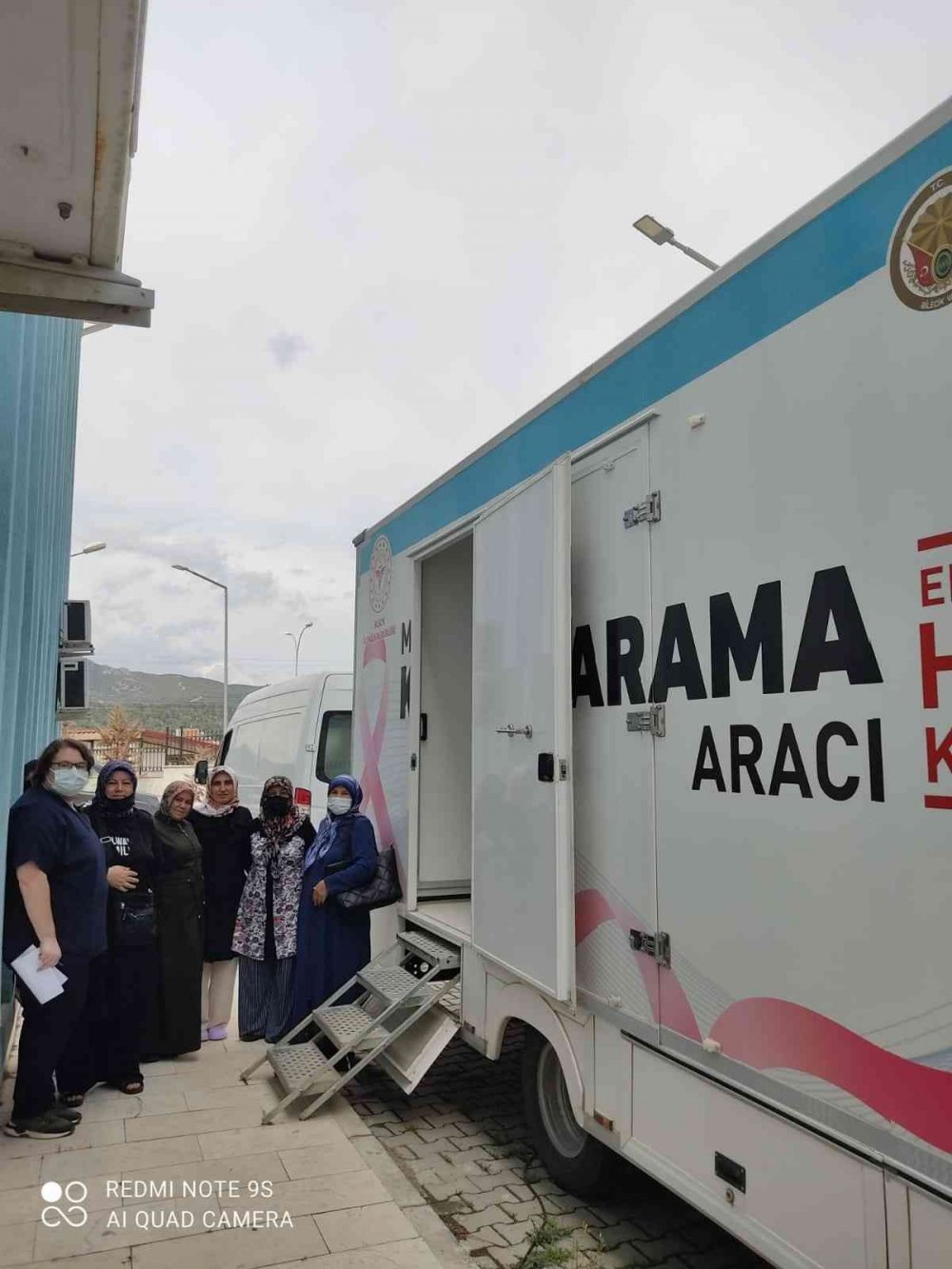 Mobil kanser tarama aracı Osmaneli ilçesinde hizmet vermeye başladı