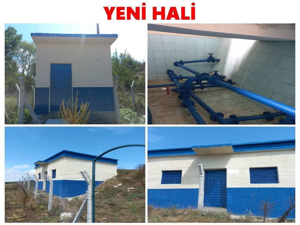 İçme suyu depoları yenileniyor