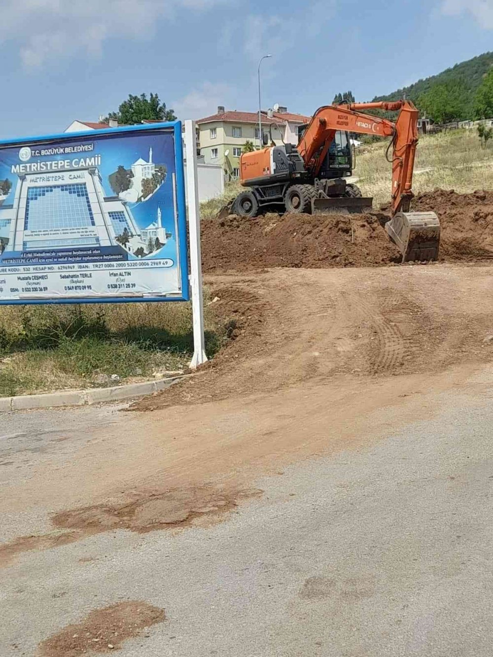 Başkan Bakkalcıoğlu’ndan cami yapımına önemli destek