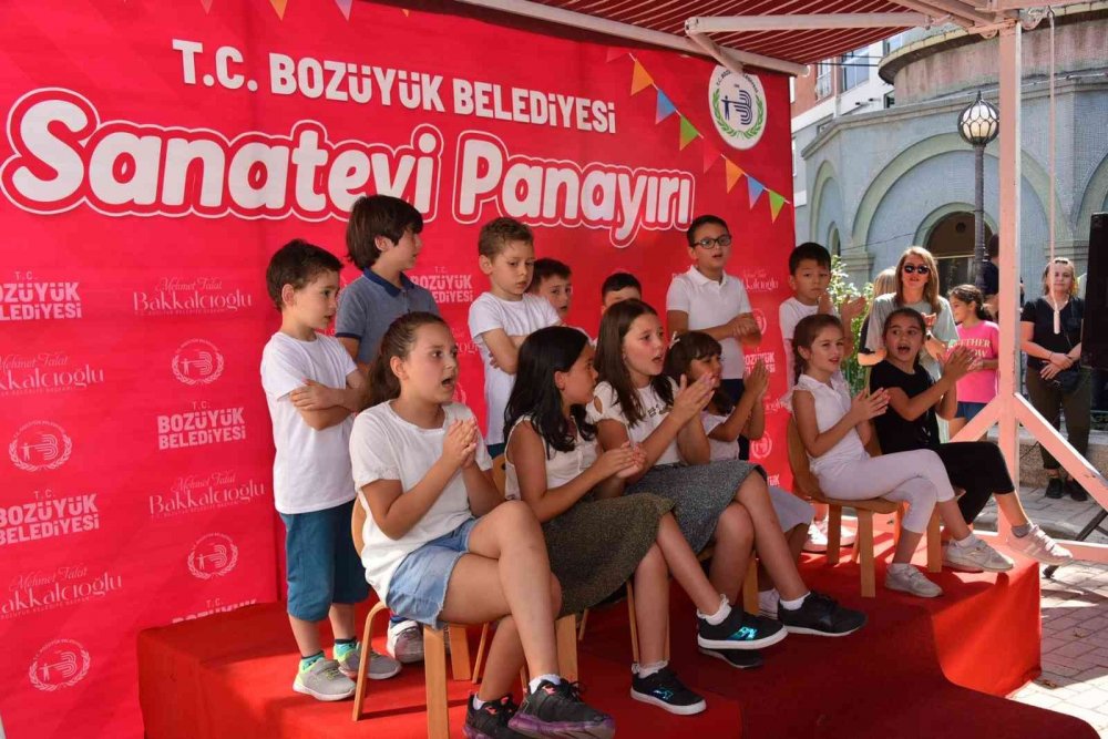 Sanatevi’nin muhteşem panayırında hünerlerini sergilediler