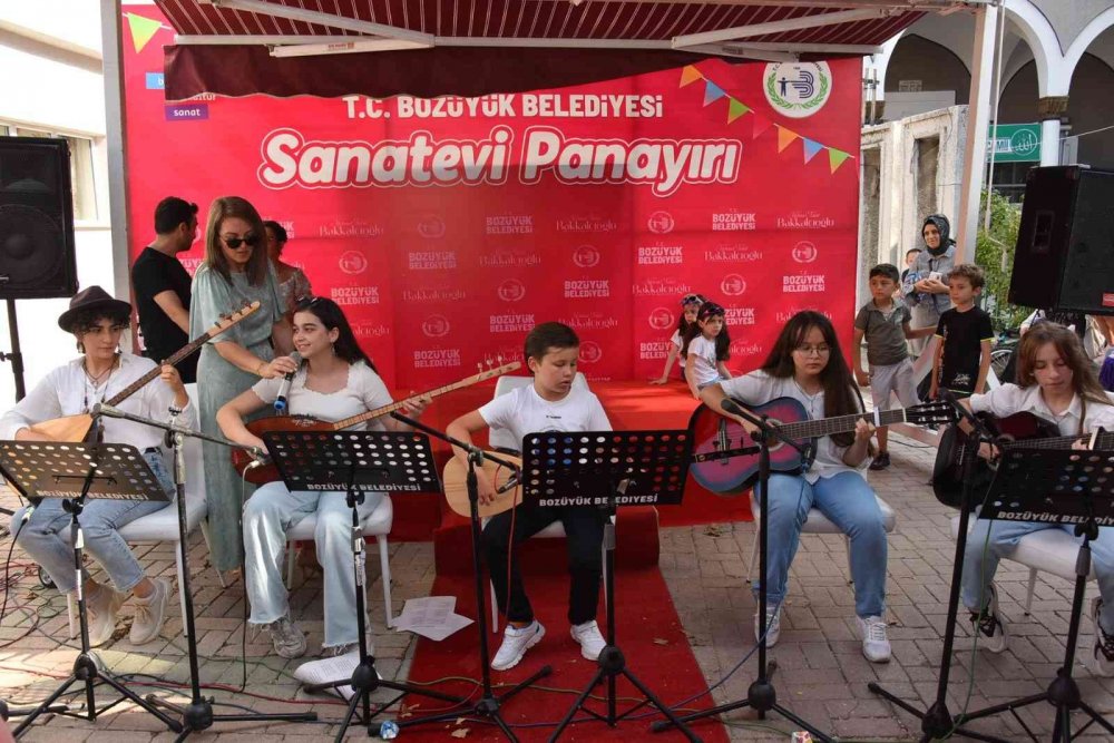 Sanatevi’nin muhteşem panayırında hünerlerini sergilediler