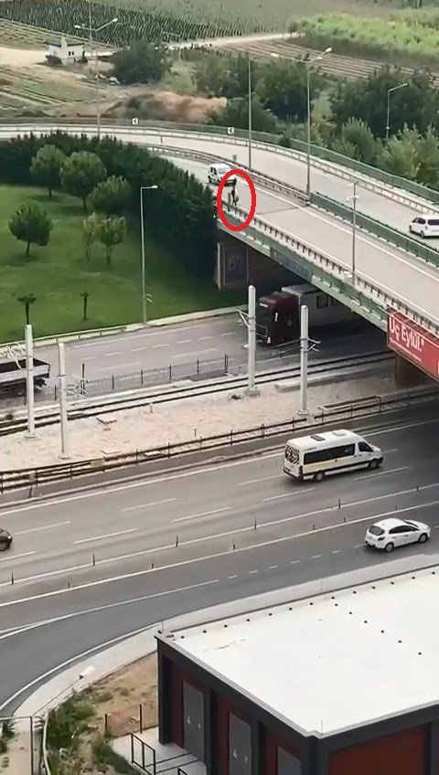 Bursa’da ölümüne dilencilik kamerada