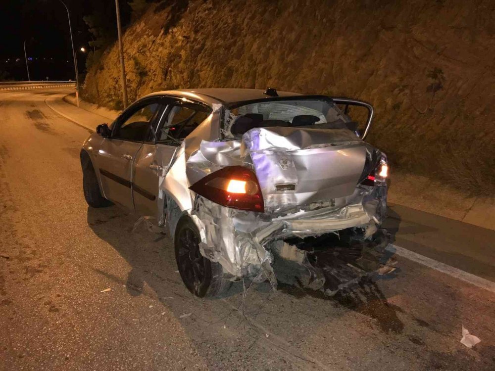 Bu araçtan burnu bile kanamadan çıktı