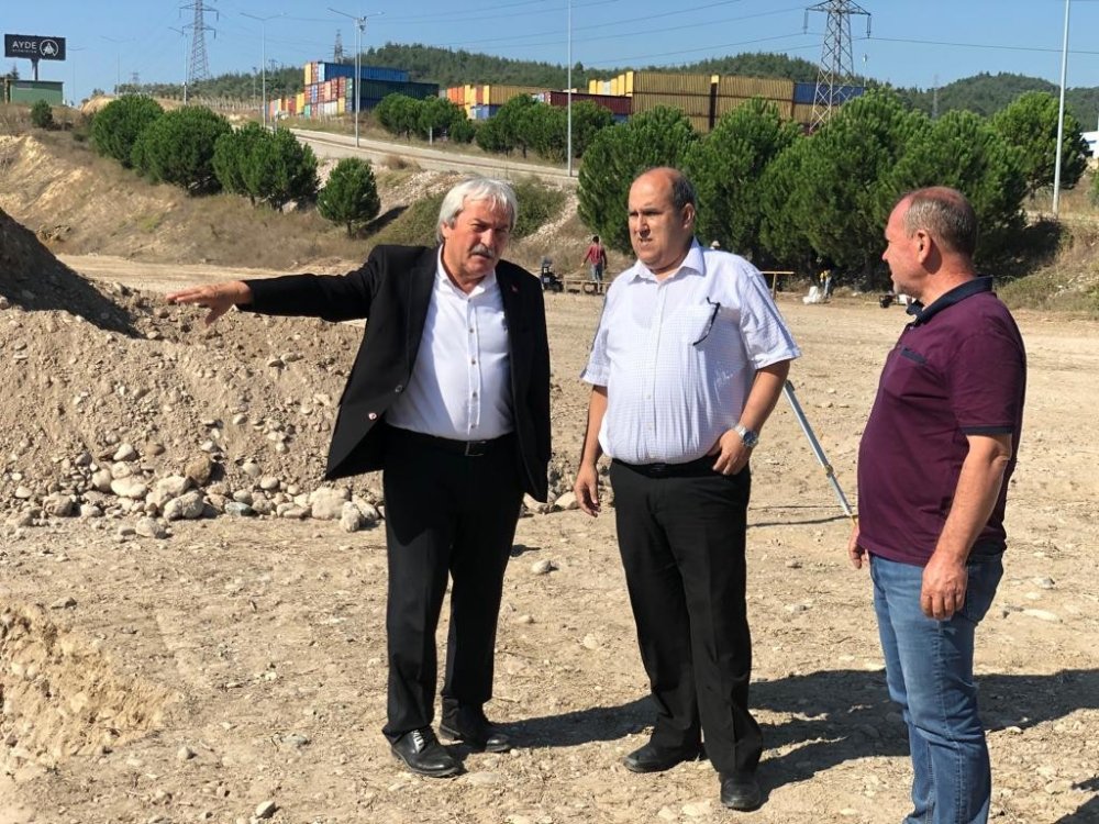 Organize Sanayi Bölgesi’nde incelemelerde bulundular