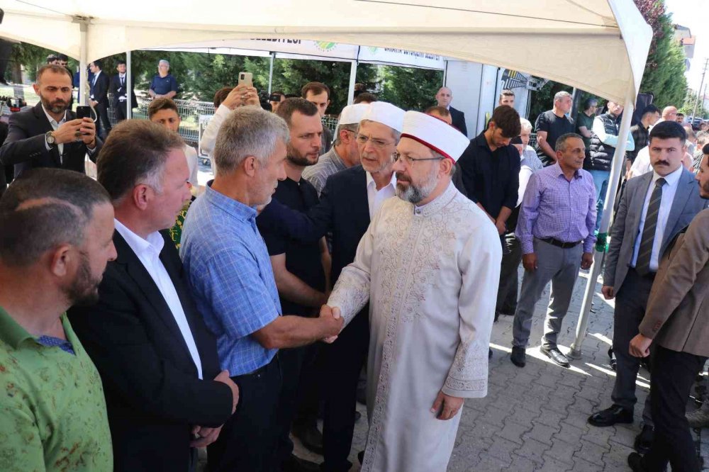 Şehit Kaymakam’ın babası son yolculuğuna uğurlandı