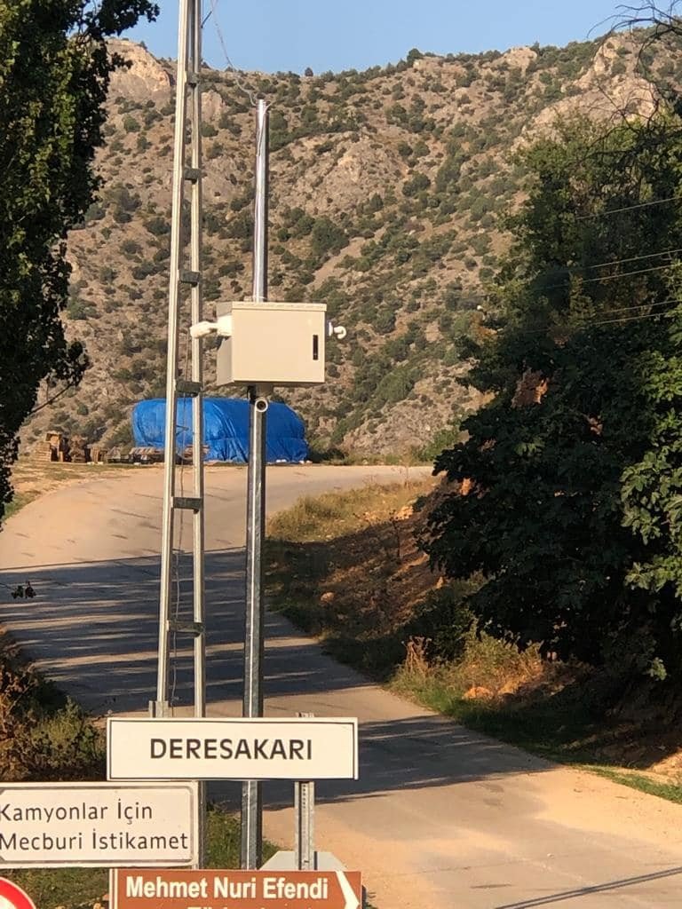Köylere güvenlik kamerası
