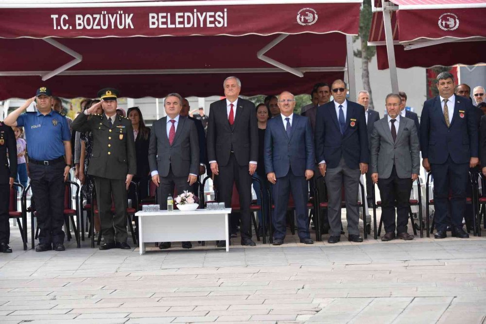 Bozüyük’te Gaziler Günü tören ile kutlandı