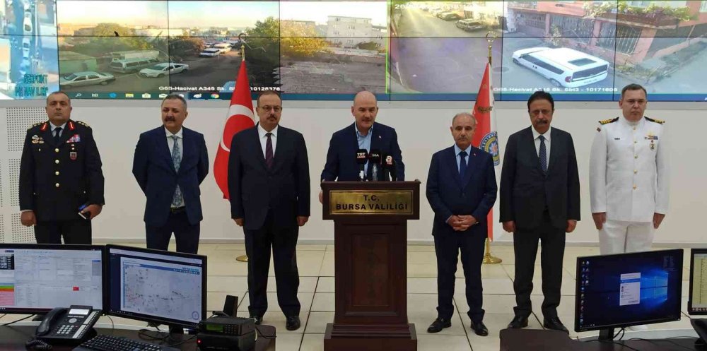 Bursa tarihinin en büyük uyuşturucu operasyonunu Bakan Soylu açıkladı