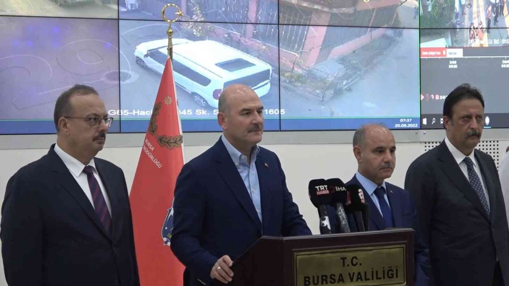 Bursa tarihinin en büyük uyuşturucu operasyonunu Bakan Soylu açıkladı