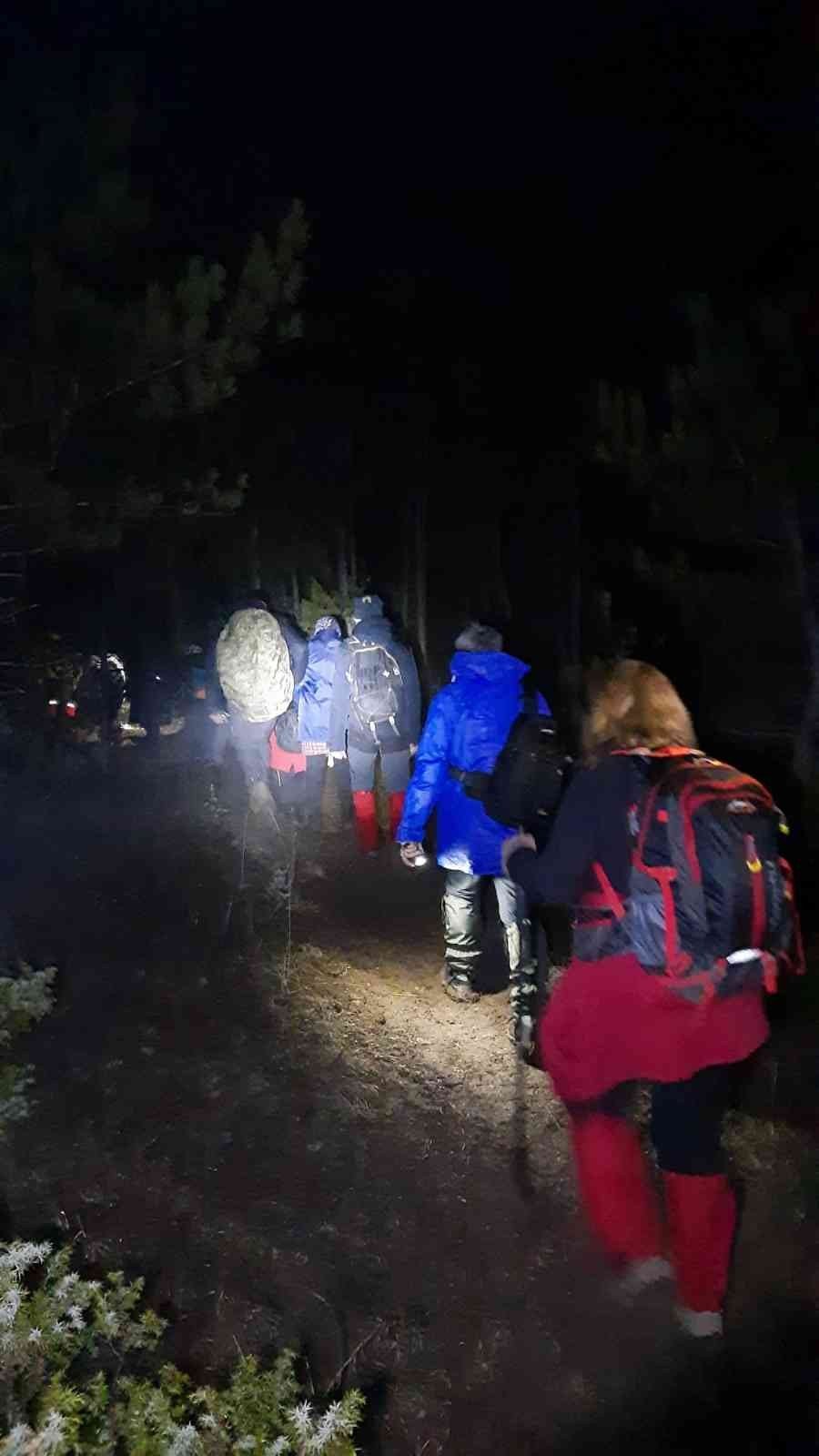 Doğa tutkunları soğuk havaya aldırış etmedi