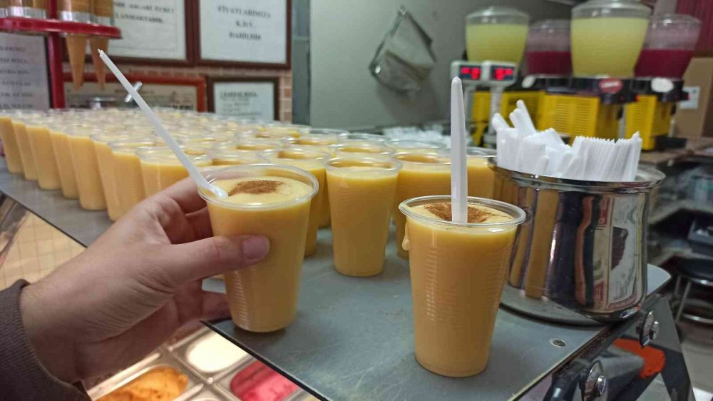 Havalar birden soğudu boza satışları arttı