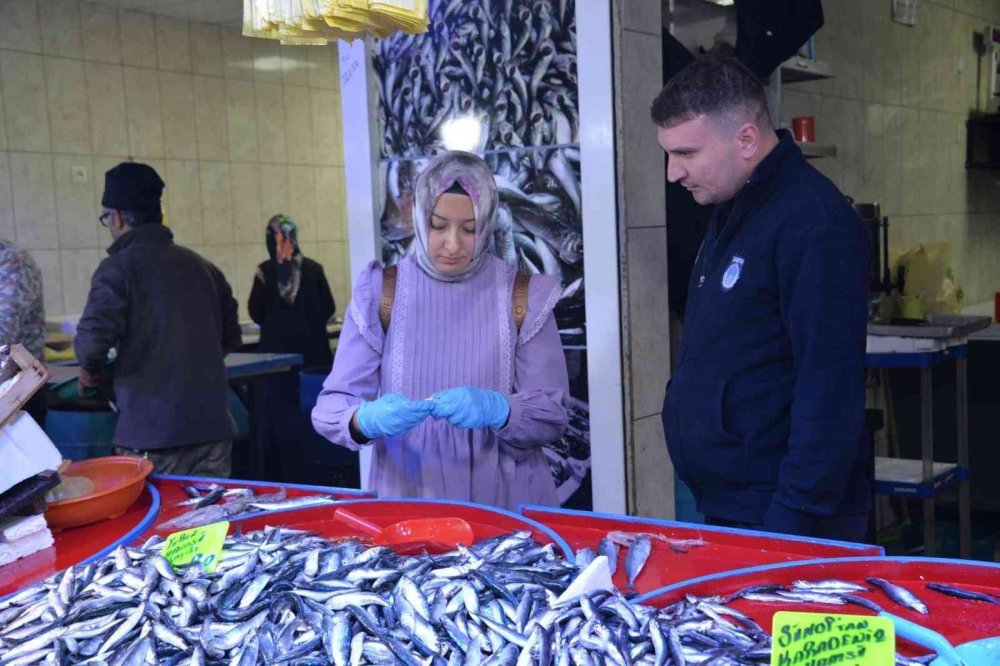 Balık tezgahlarında denetim
