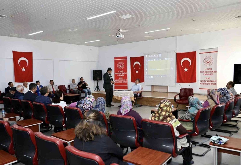 Vali Kızılkaya, huzurevini sakinleriyle bir araya geldi