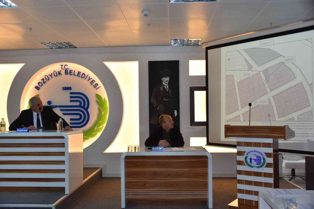 Bozüyük Belediye Meclisi Ekim ayı toplantısı yapıldı