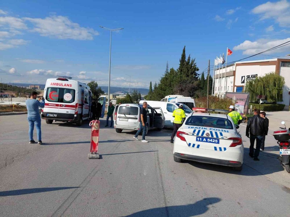 OSB'de trafik kazası