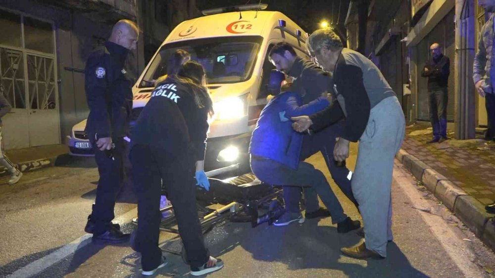 Babasını yolun ortasında darp edip arkasına bakmadan gitti