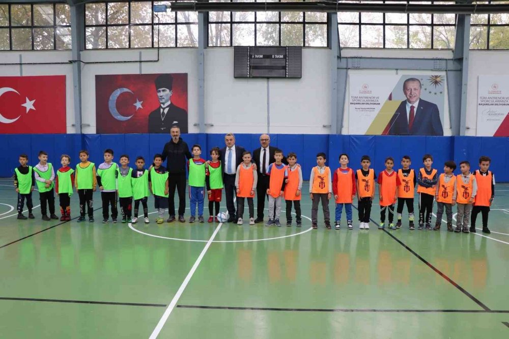 “Okulda Maç Var” projesinin başlama düdüğü çaldı