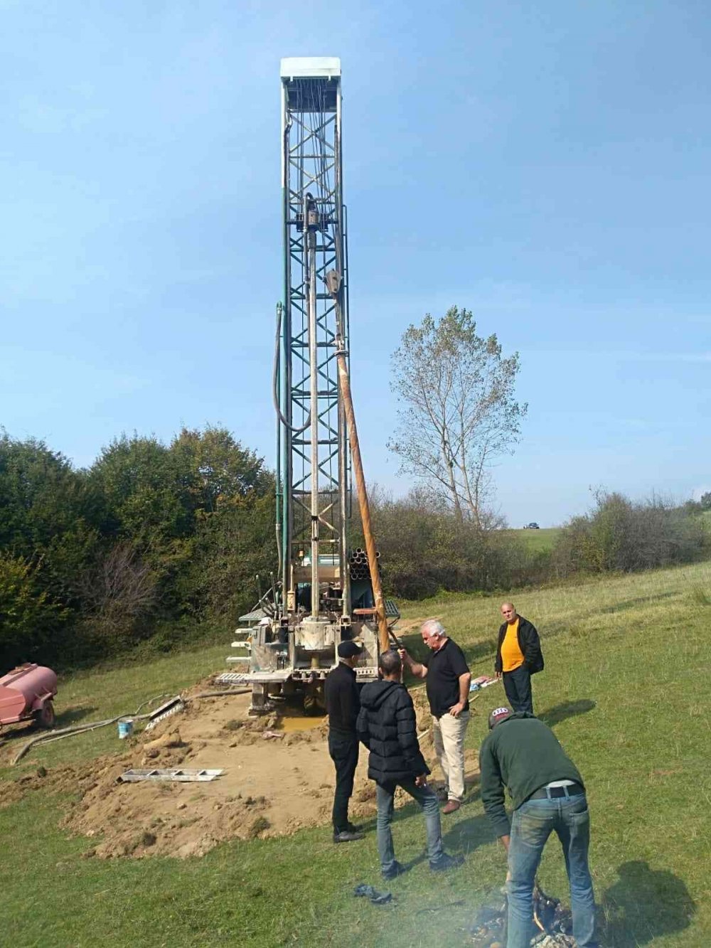 Pazaryeri’nde sondaj çalışmalarına başlanıldı