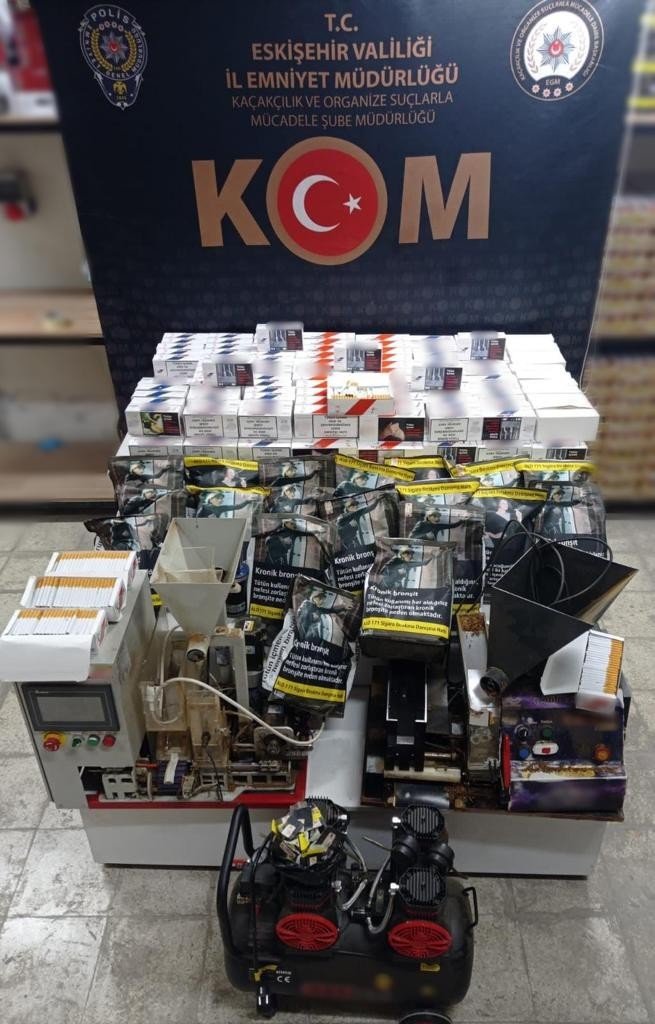 Eskişehir’de kaçak tütün operasyonu