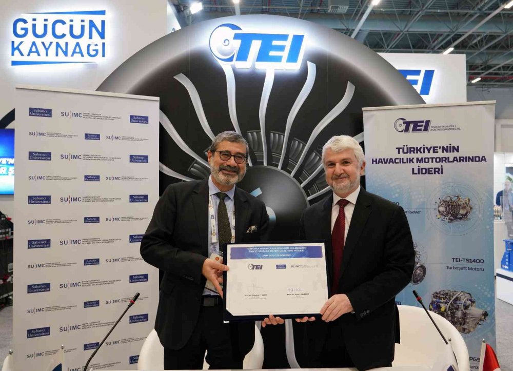 TEI ve Sabancı Üniversitesi Arasında Kompozit Motor Parçaları Geliştirme İş Birliği