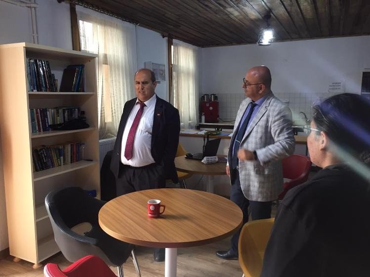 Kaymakam Ünal’dan gençlik merkezine ziyaret
