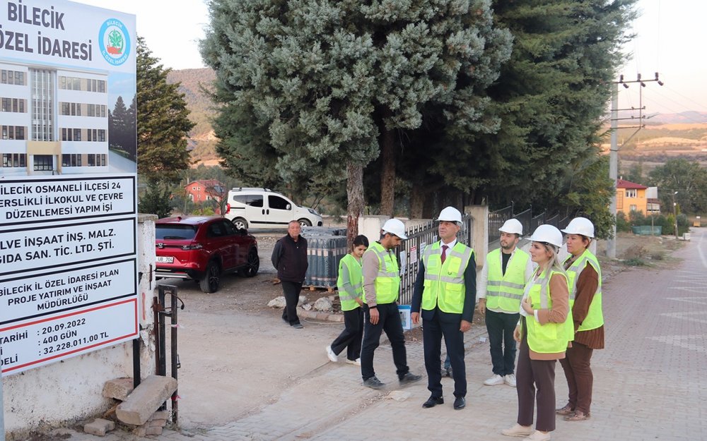 Eğitim ve sağlık yatırımlarını yerinde inceledi