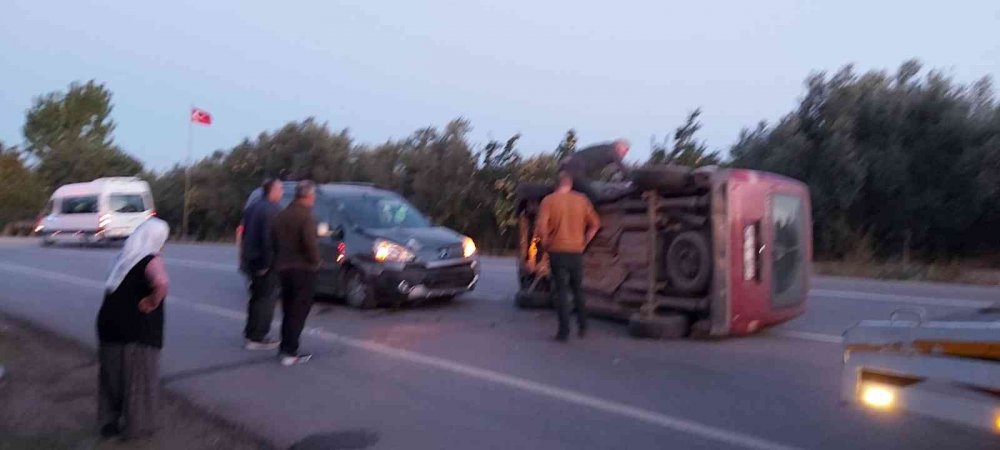 Kaza yerine giden muhabir, abisinin kazasıyla karşılaştı