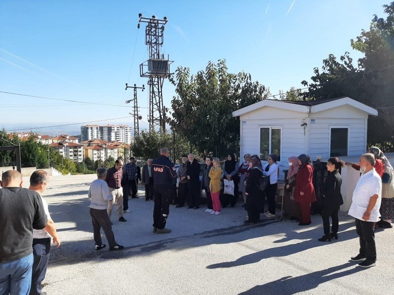 Bilecik’te tatbikatlar devam ediyor