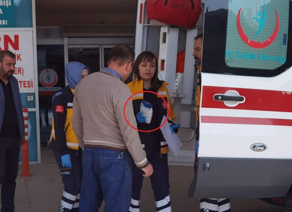 Elini makineye kaptıran işçinin parmakları koptu