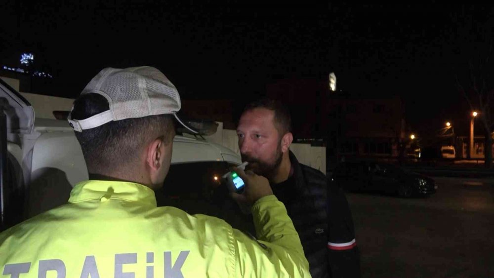 Alkollü çıkmamak için dakikalarca su içti 1,34 promil alkollü çıktı