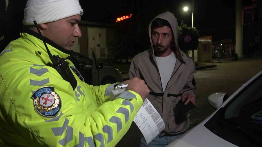 Alkollü çıkmamak için dakikalarca su içti 1,34 promil alkollü çıktı