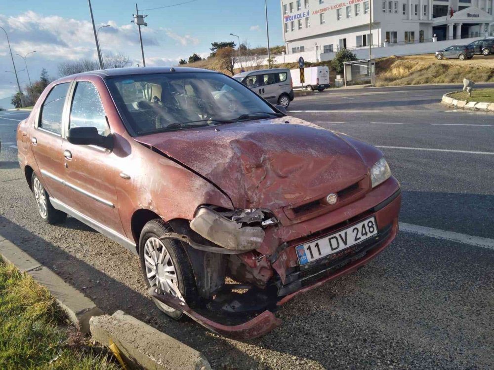 OSB kavşağında kaza