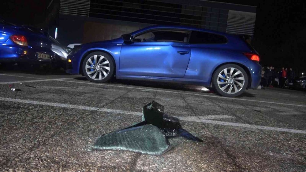 Çakmak gazı bomba gibi patladı