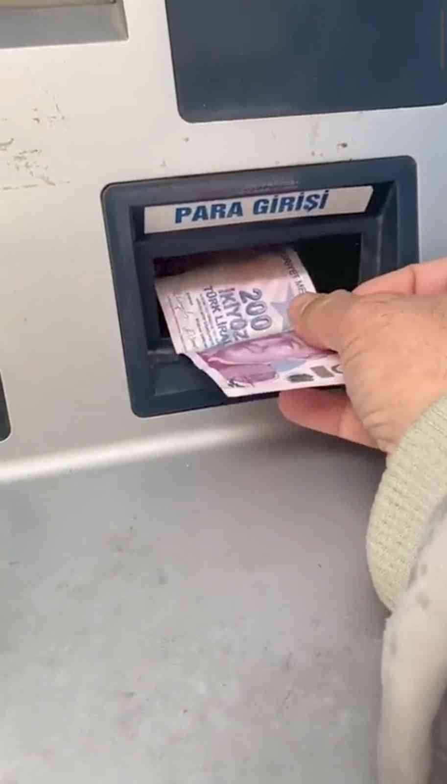 Eskişehir’de bozulan su yükleme otomatına ’insan eli’ çözümü