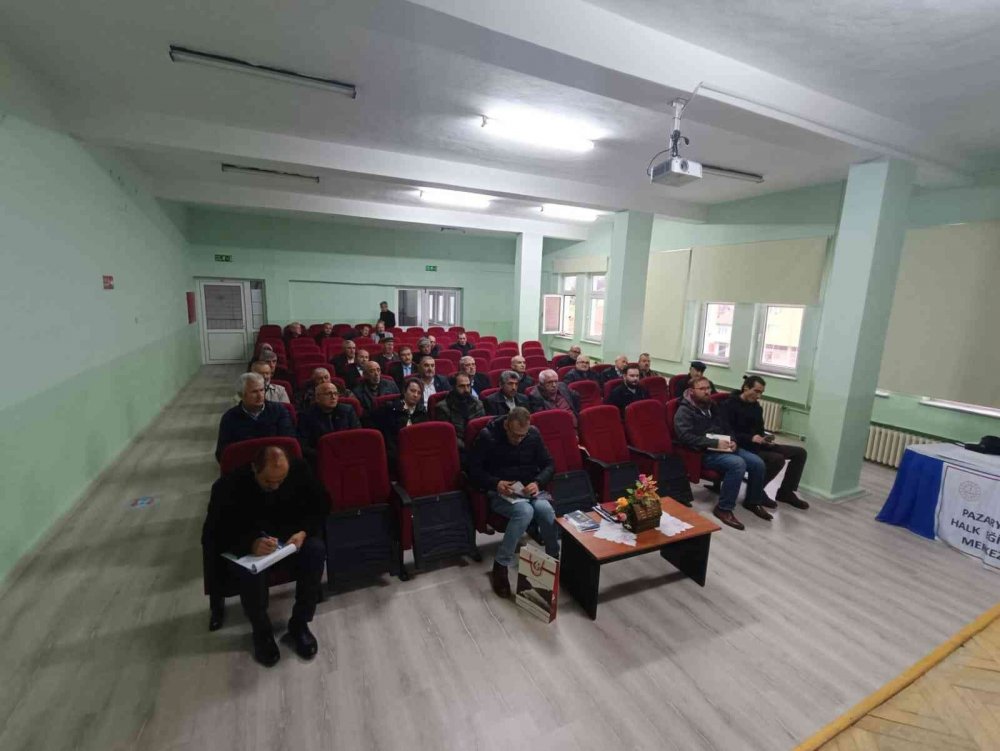 Pazaryeri’nde ‘Muhtarlar Toplantısı’ yapıldı