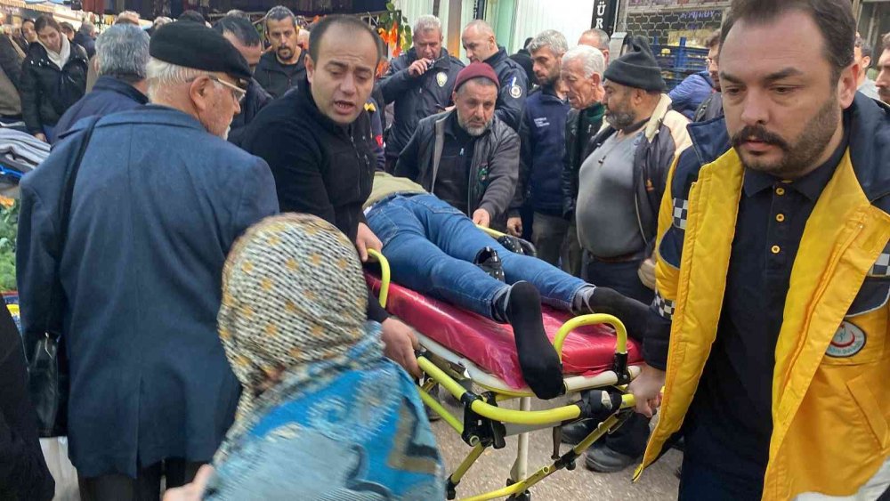 Tartıştığı pazarcıyı bıçaklayan perdeci yakalandı