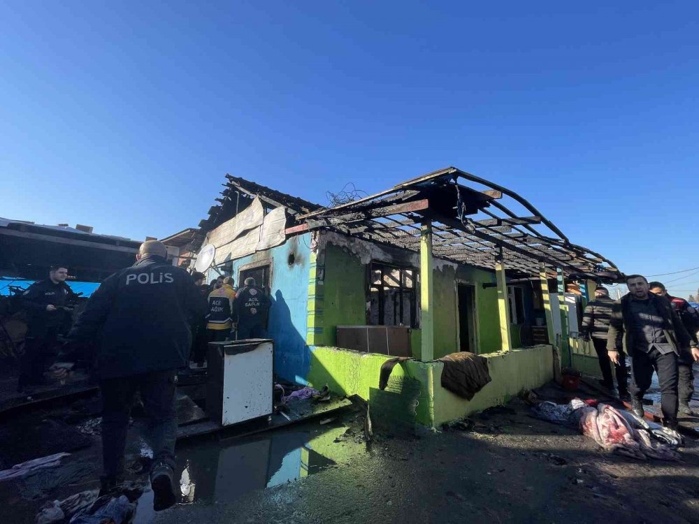 Yürek burkan yangın: 2 aylık bebek hayatını kaybetti