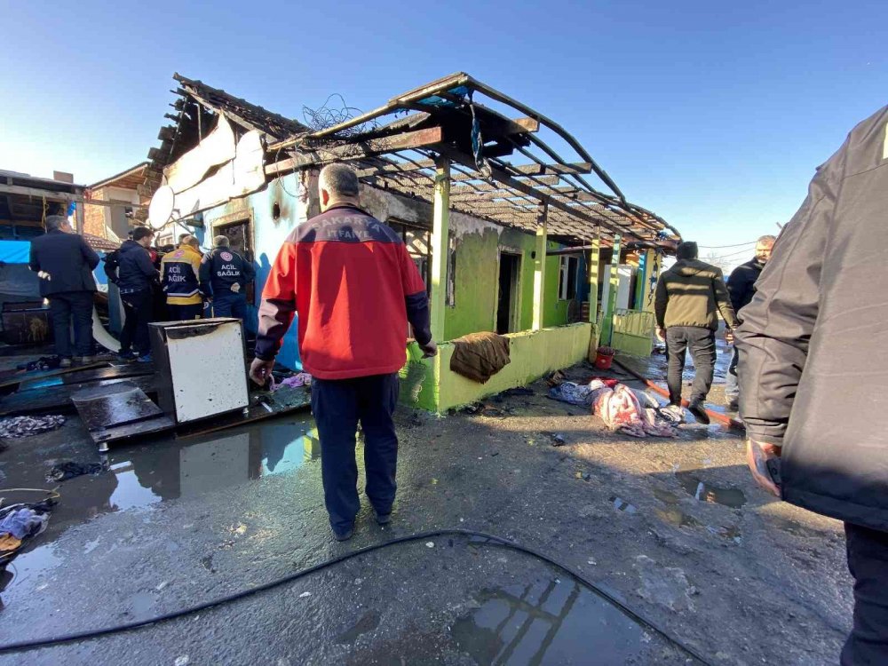 Yürek burkan yangın: 2 aylık bebek hayatını kaybetti