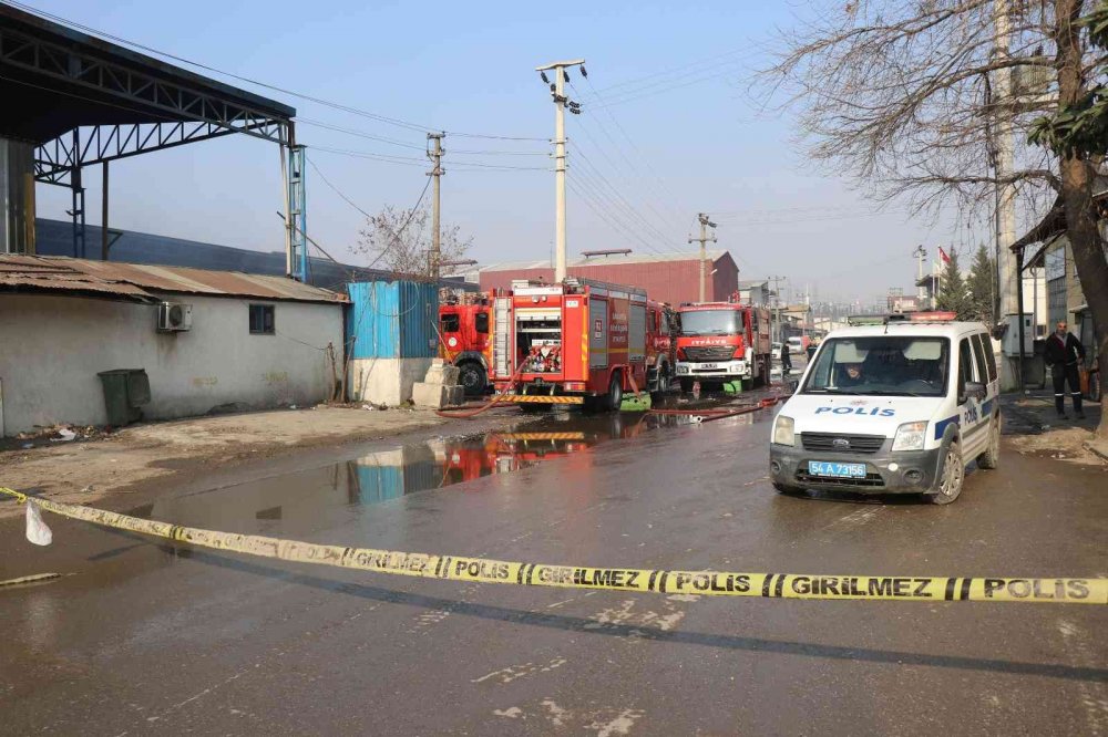 14 saati geçti bölgede soğutma çalışmaları sürüyor